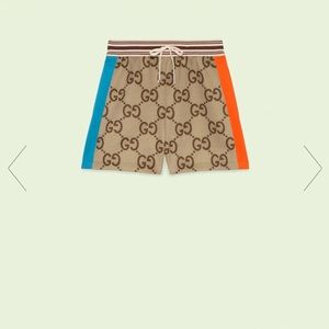 Gucci canvas shorts